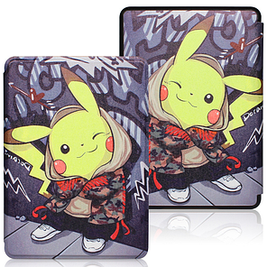 Чохол для Amazon Kindle Paperwhite 11th Gen. 2021 обкладинка для електронної книги Pikachu, фото 3