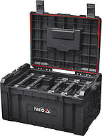 Ящик с 5 секциями для органайзеров (240х450х320 мм) 23В для складных модулей S12/S1 Yato YT-09163 (Польша)