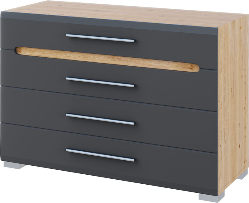 Комод Бьянко 4Ш, фото 1