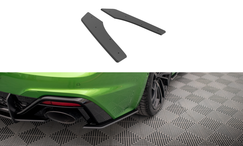 Елерон Audi RS5 F5 (2019+) тюнінг обвіс спідниця дифузор (V2) Street Pro