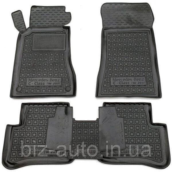 Авто килимки в салон Mercedes C (W203) 2000-2006 (Avto-Gumm) Автогум