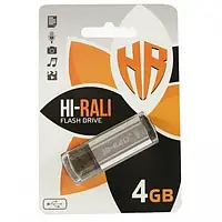 Флеш память Hi-Rali Stark Series HI-4GBSTSL Silver 04 GB USB 2.0