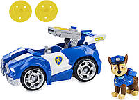Щенячий патруль полицейская машина Чейза Делюкс Paw Patrol Chase s Deluxe Movie Transforming Toy Car Spin