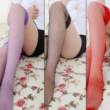 Панчохи IRIS середня сіточка з мереживним бортом