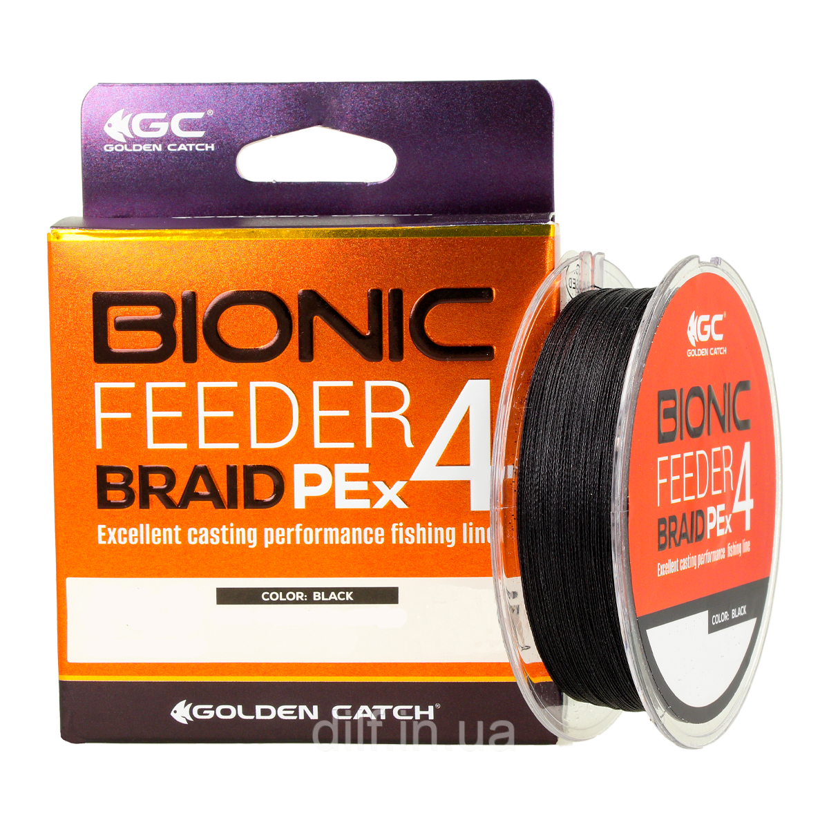 Шнур GC Bionic Feeder PE X4 150м Black (0.128-0185м) (ID#1674409459 ...