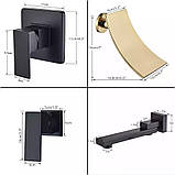 Змішувач для умивальника прихованого монтажу FUTURA 297-67 GG, фото 3