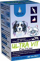 Витаминно-минеральный комплекс ModeS Ultra Vit Calcium для кошек и собак с кальцием 140 шт