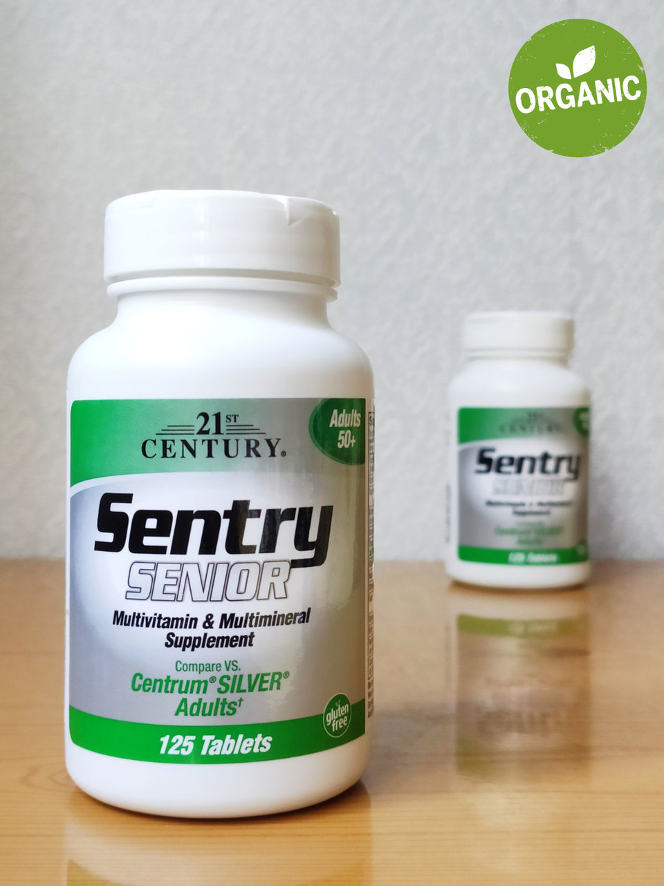 21st Century, Sentry Senior, Мультивитамины для мужчин и женщин старше 50, 125 таблеток - фото 1 - id-p1656668244