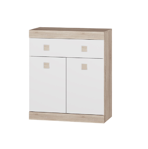 Купить Комод в коридор Соната 4 Дуб Сонома + Белый, цена 1893 ₴ — Prom ...