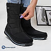 Зимові жіночі дутики чорні, фото 6