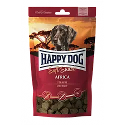 Soft Snack Africa 100g м'які закуски для собак середніх та великих порід зі страусом та картоплею