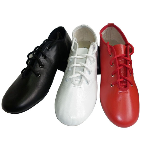 Взуття для сучасних танців і фітнесу, джазовки низькі колір червоний,38р, фото 1