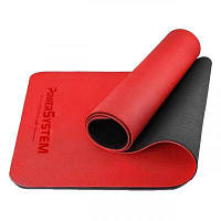 Коврик для фитнеса Power System Yoga Mat Premium PS-4060 Red (4060RD-0) - Топ Продаж!