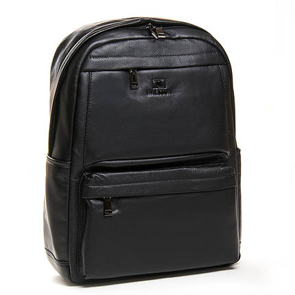 Рюкзак міської шкіра BRETTON 2004-9 black, фото 1