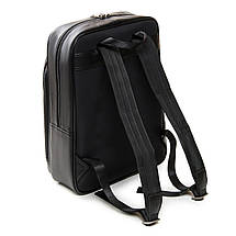 Рюкзак міської шкіра BRETTON 8003-78 black, фото 4