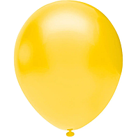 Шары воздушные пастель медовый желтый 10" 26 см Balonevi Турция 5 шт