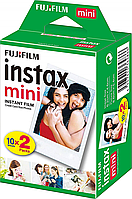 Instax Mini Fujifilm Color 20 листов Фотобумага оригинал Япония для камеры instax mini 12 11 liplay evo 40 90