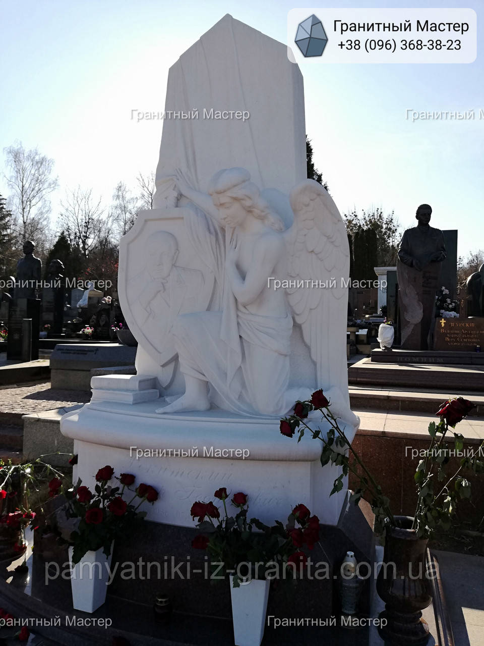 Скульптура з білого мармуру № 925, фото 1