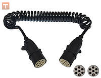 Кабель електричний  причепа 24в 7(pin) 4.5м  S-Type (Турція)