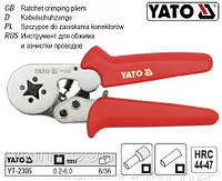 Кліщі кліщі обтискання кінцевиків l=175мм YATO-2305