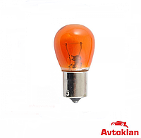 Галогеновая лампа SOLAR P21W 12V Amber ровные усики (1271) Solar PY21W 12V 21W BA15s Amber (10шт.)