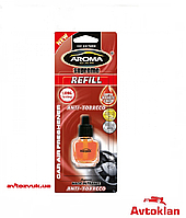 Ароматизатор в машину на обдув запаска флакон Aroma Car Supreme REFILL - ANTI TOBACCO (24шт.)