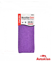 Тряпка из микрофибры 40x40 см фиолетовая CARLIFE (CC923) (Салфетки для чистки автомобиля, авто машины)