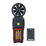 Анемометр Smart Sensor ST6816 з функцією вимірювання об'ємних витрат повітря, діапазон 0,40 - 30,00 м/с, фото 2