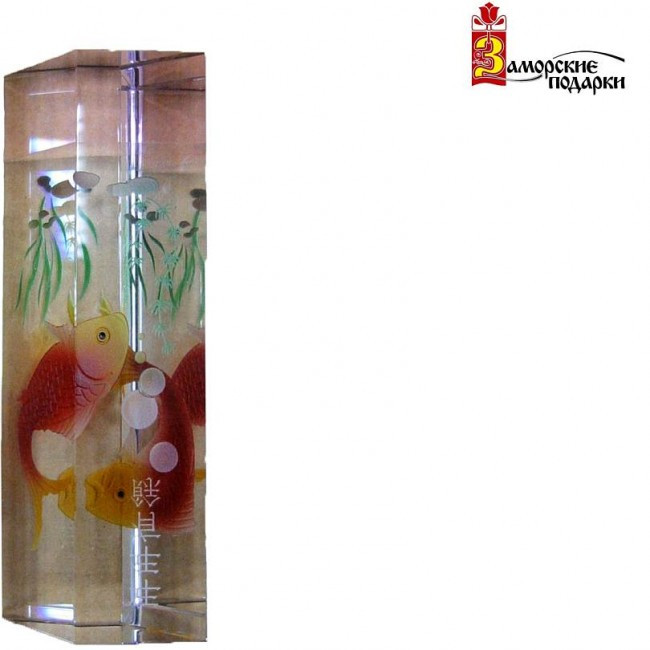 Купить Призма хрустальная "Рыбы", цена 547 грн — Prom.ua (ID#1674509709)