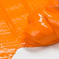 Масляна фарба №304 кадмій оранжевий (А)  НА Вагу. Ціна тари - від 7 грн.