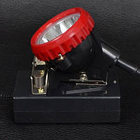 Шахтерский фонарь мощный коногонка на аккумуляторе светодиодный Shanxing Sx-0017