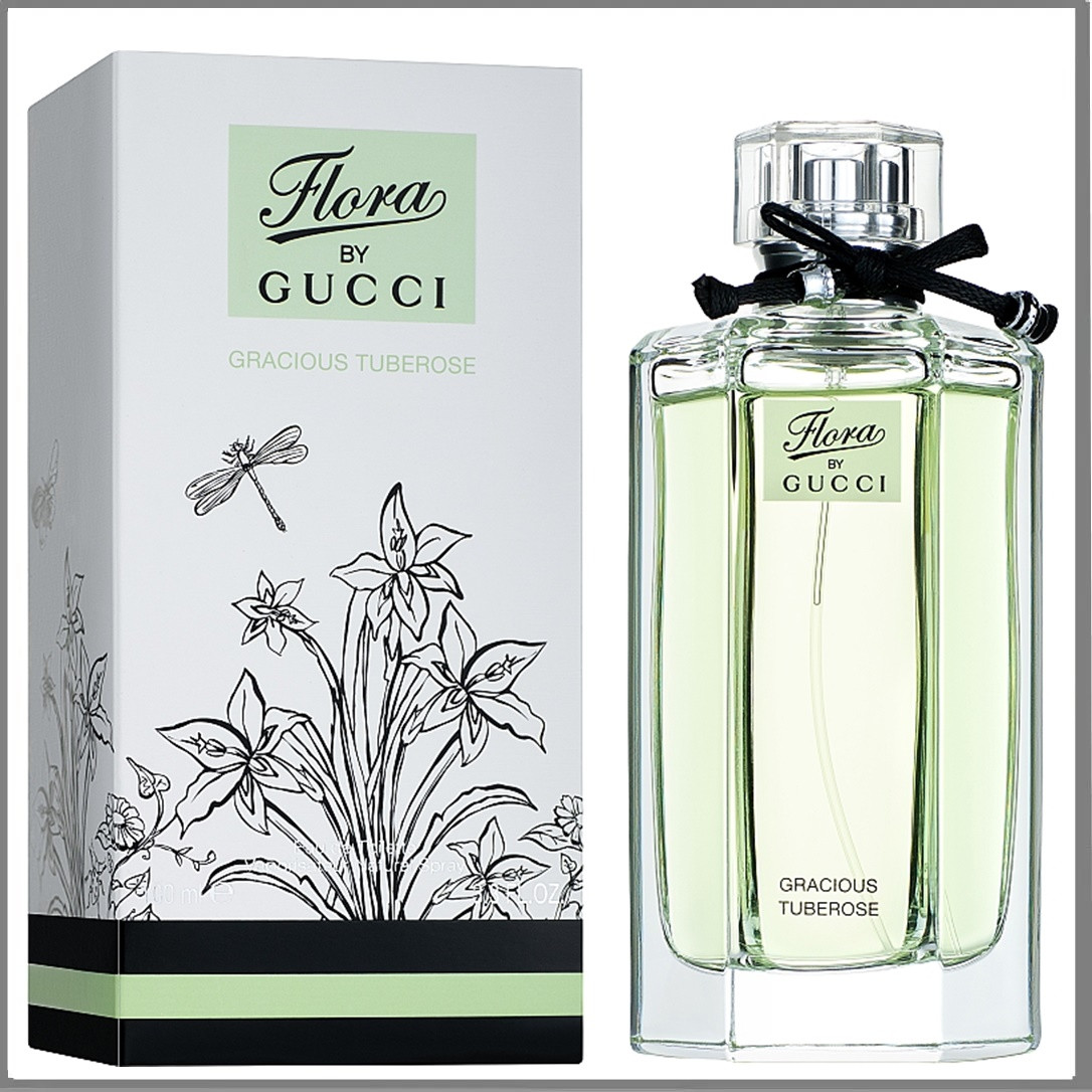 Gucci Flora by Gucci Gracious Tuberose туалетная вода 100 ml. (Гуччі Флора Бай Гуччі Грація Тубероза)