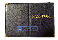 Обложка для паспорта (PASSPORT). Цвета в ассортименте.
