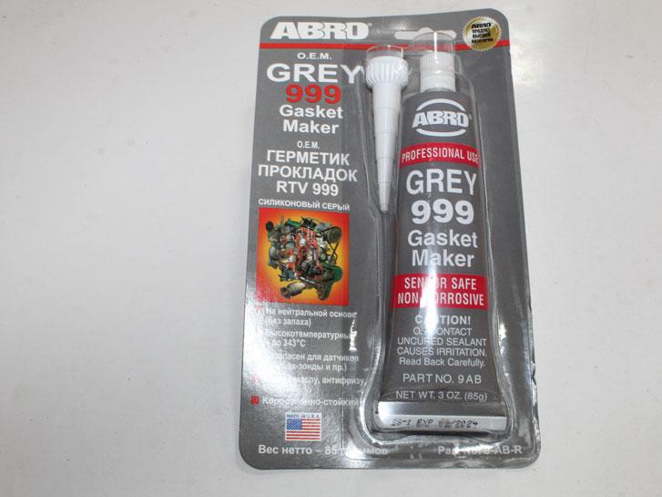 Герметик прокладок сірий Grey 999 (85 г) 9-AB оригінал Abro