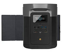 Комплект зарядная станция EcoFlow DELTA Max 2000 и солнечная панель 400 Вт