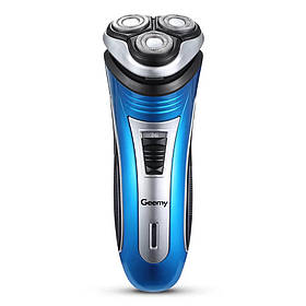 Електробритва Бритва Gemei GM 7090 Blue (4639)