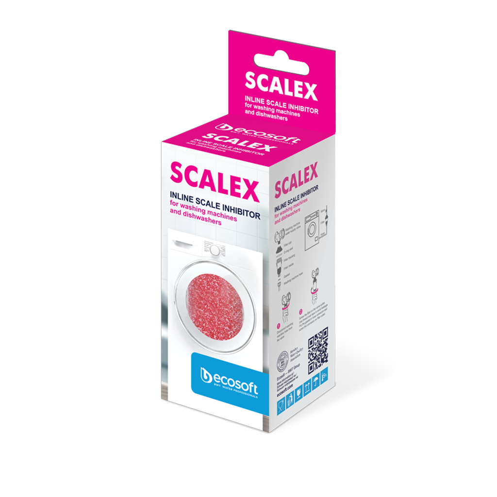 Фільтр від накипу Ecosoft Scalex для пральних та посудомийних машин