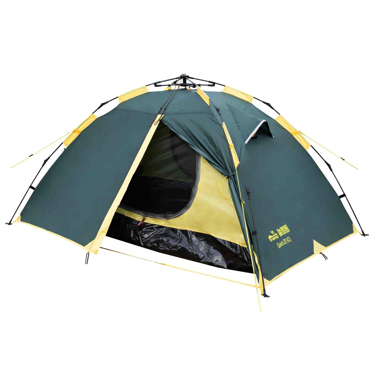 Намет з автоматичним каркасом Tramp Quick 3 UTRT-097, фото 1