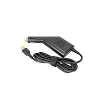 Автомобильное зарядное устройство для ноутбуков Lenovo 20v 4.5A (90W) USB- PIN (Square) HQ