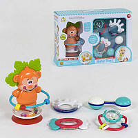 Набор погремушек для детей Baby Toys 5 штук SL 84845