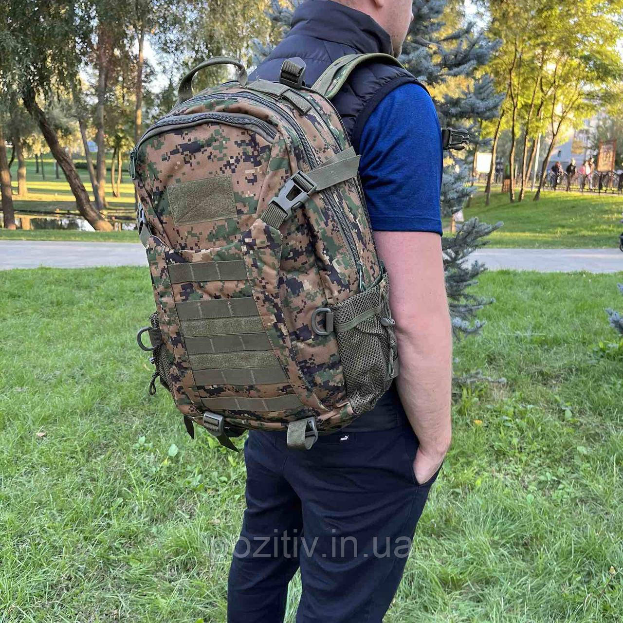 Рюкзак тактичний зсу 35 літрів койот, фото 1