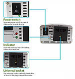 Инвертор UKC 12V/220V 1500W, фото 5