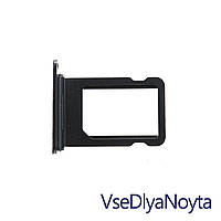 Держатель SIM карты (Sim Holder, сим лоток, картоприемник) для iPhone XS, black