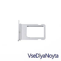 Держатель SIM карты (Sim Holder, сим лоток, картоприемник) для iPhone 7+ Plus, silver