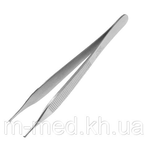 Пінцет хірургічний 1:2 зубці Adson, довжина12 см, фото 1