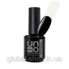 Гель-лак Uno Super Black суперчорний 15 мл