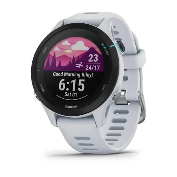 Смарт-годинник Garmin Forerunner 255S Music білий камінь, фото 1