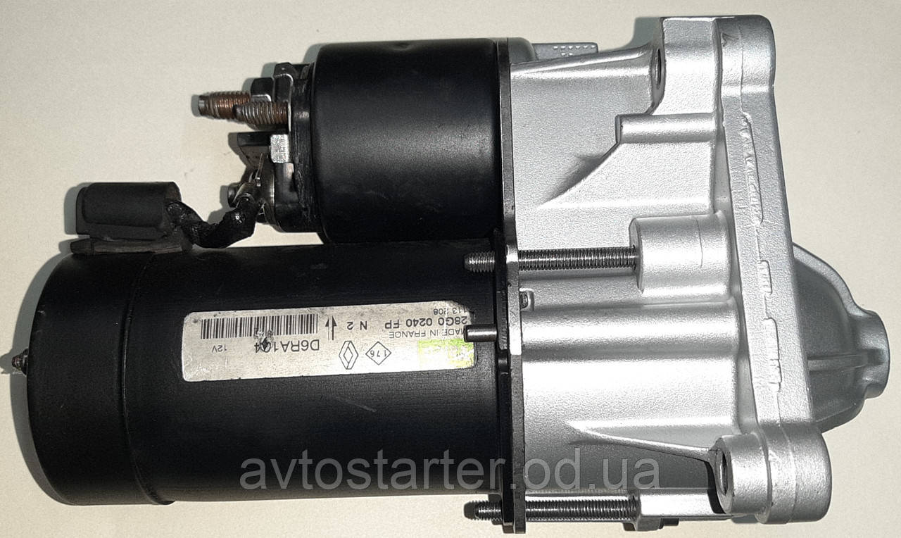 Стартер RENAULT Clio, Espace, Kangoo, Laguna, Megane, R19, Rapid, Scenic, Trafic, OPEL Arena