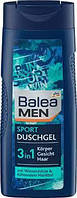 Гель д/душа Balea Duschgel MEN Sport 3in1 300мл.