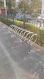 Велопарковка спіральна з нержавіючої сталі, фото 5